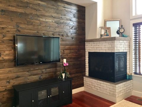 Shiplap & Fireplace